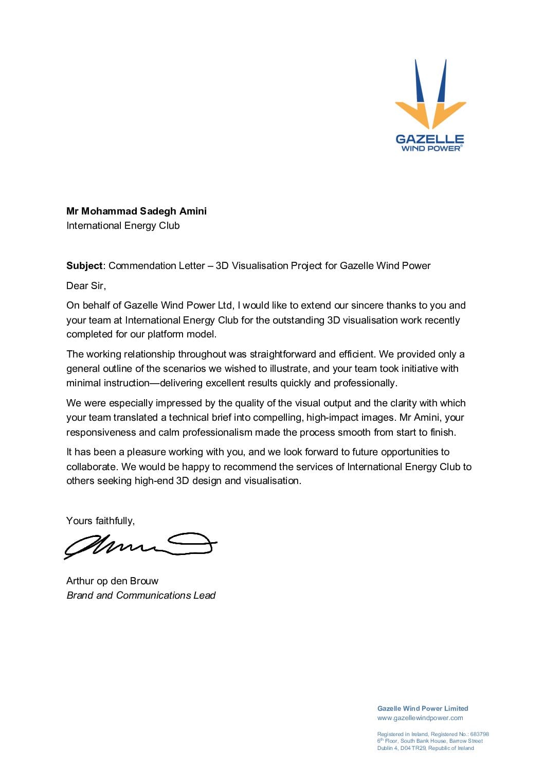 gwp letter of commendation 3 pdf