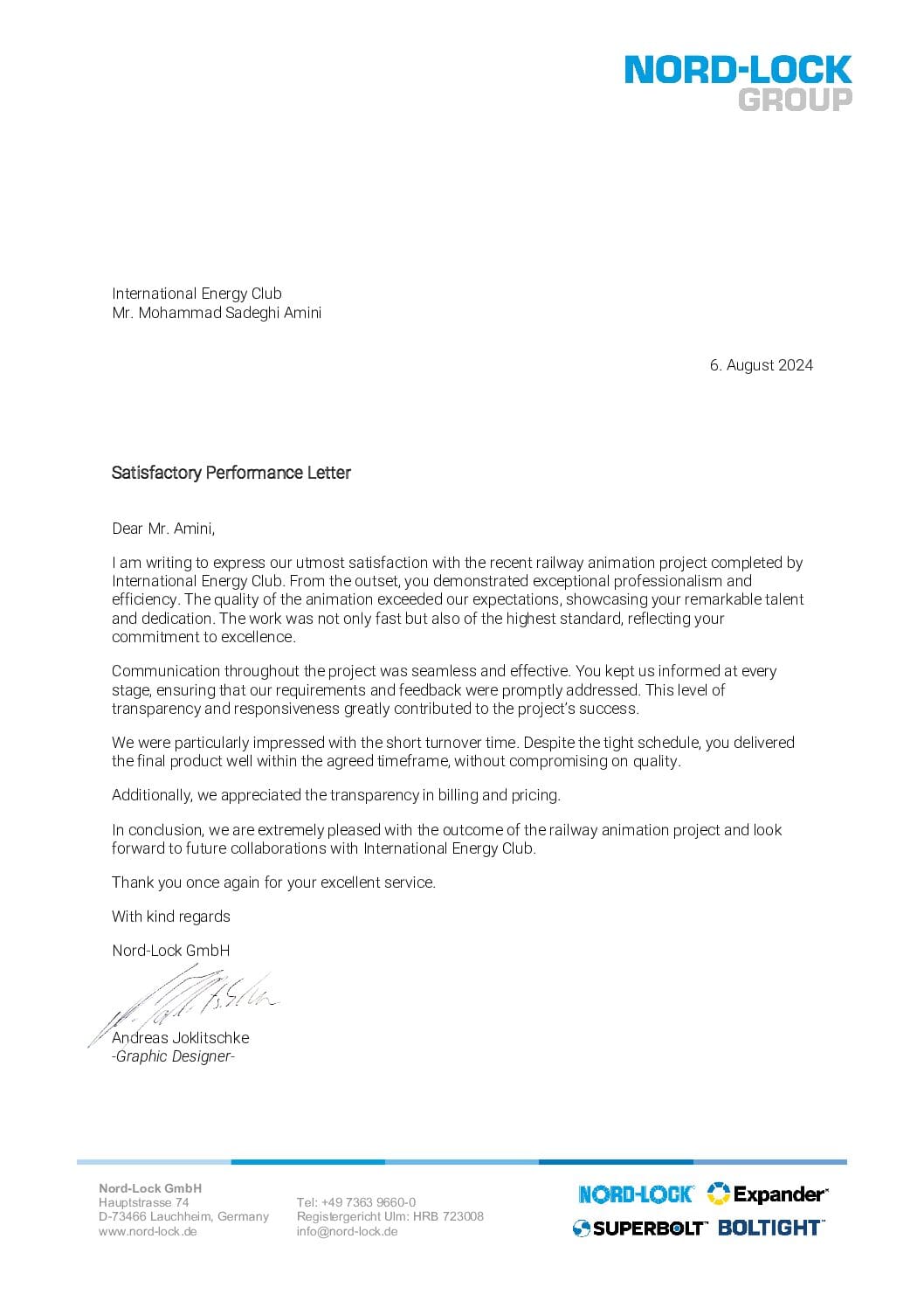 satisfaction letter nord lock group 2 pdf 1