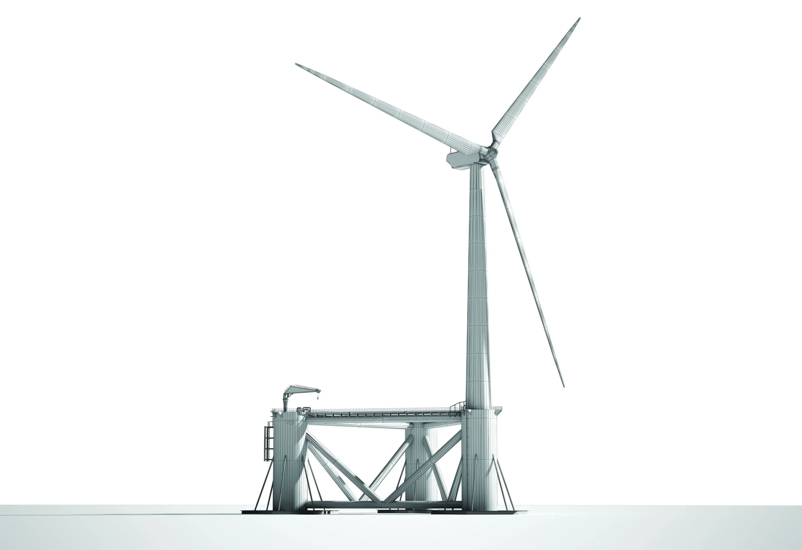 floating offshore wind turine