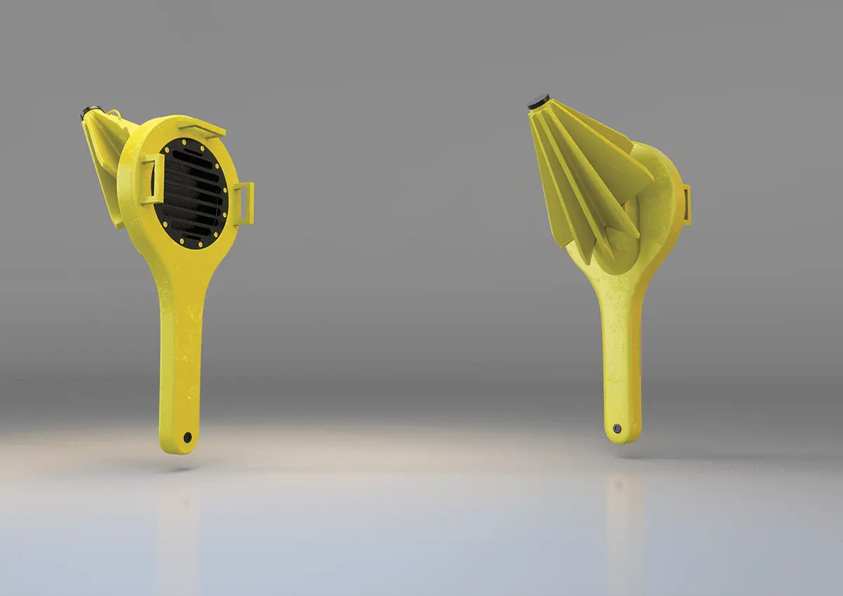 ICCP anode for offshore wind farm corrosion protection